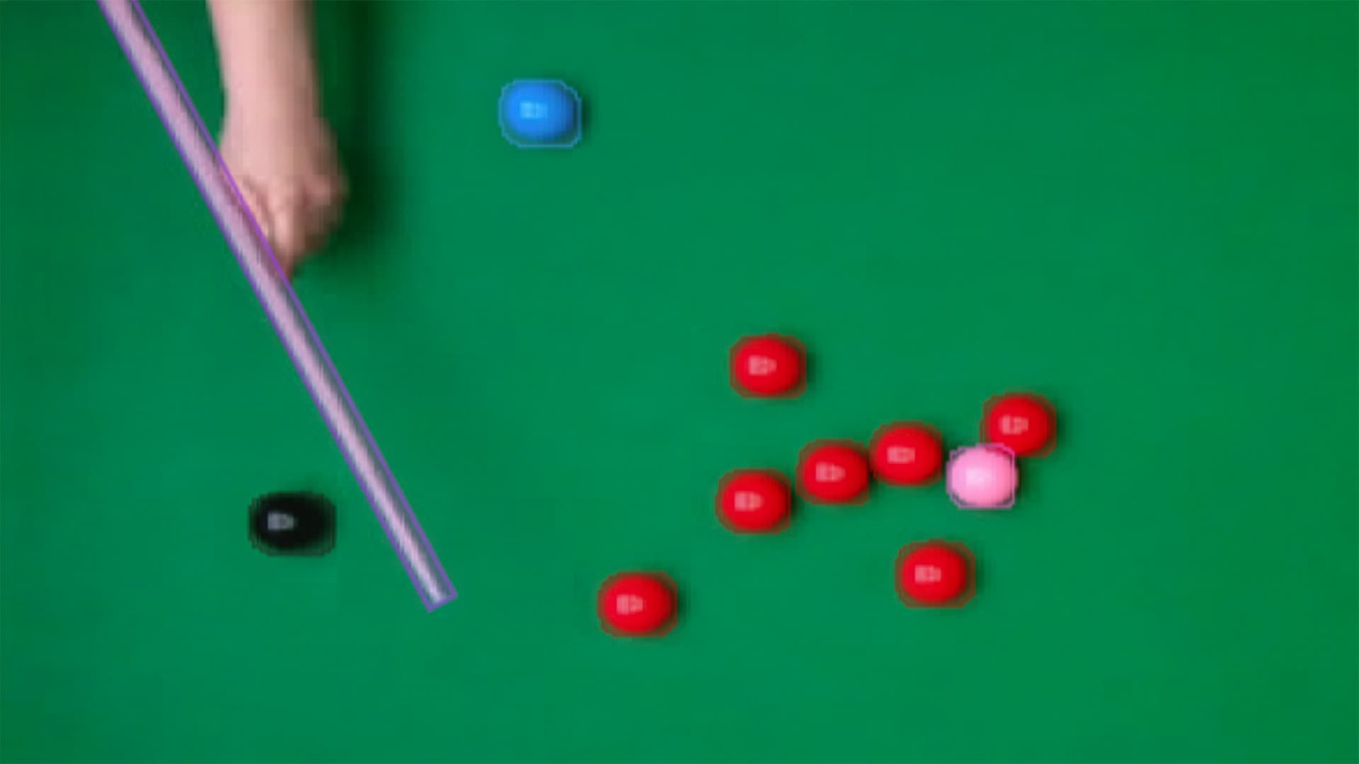 AI Snooker — ANNOTATIONS CLOSE-UP