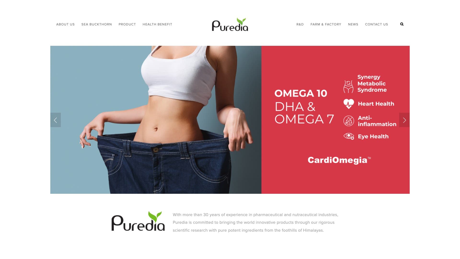 Puredia — HOMEPAGE