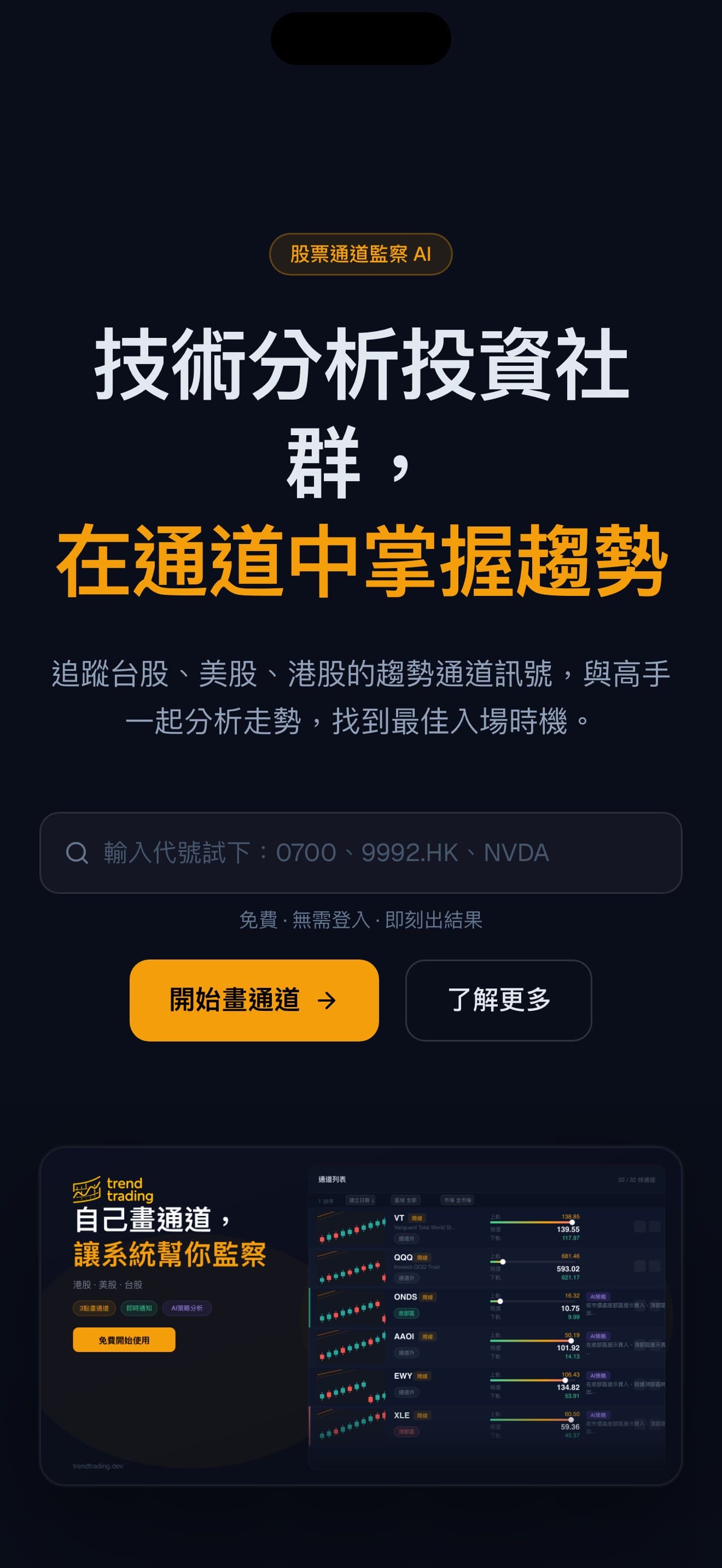 TrendTrading — 主頁