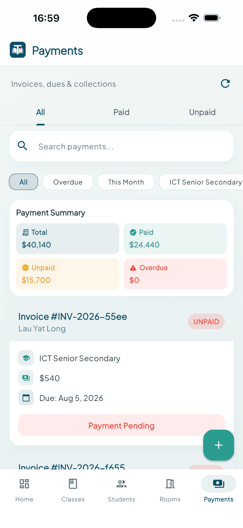 Tutorify — PAYMENTS