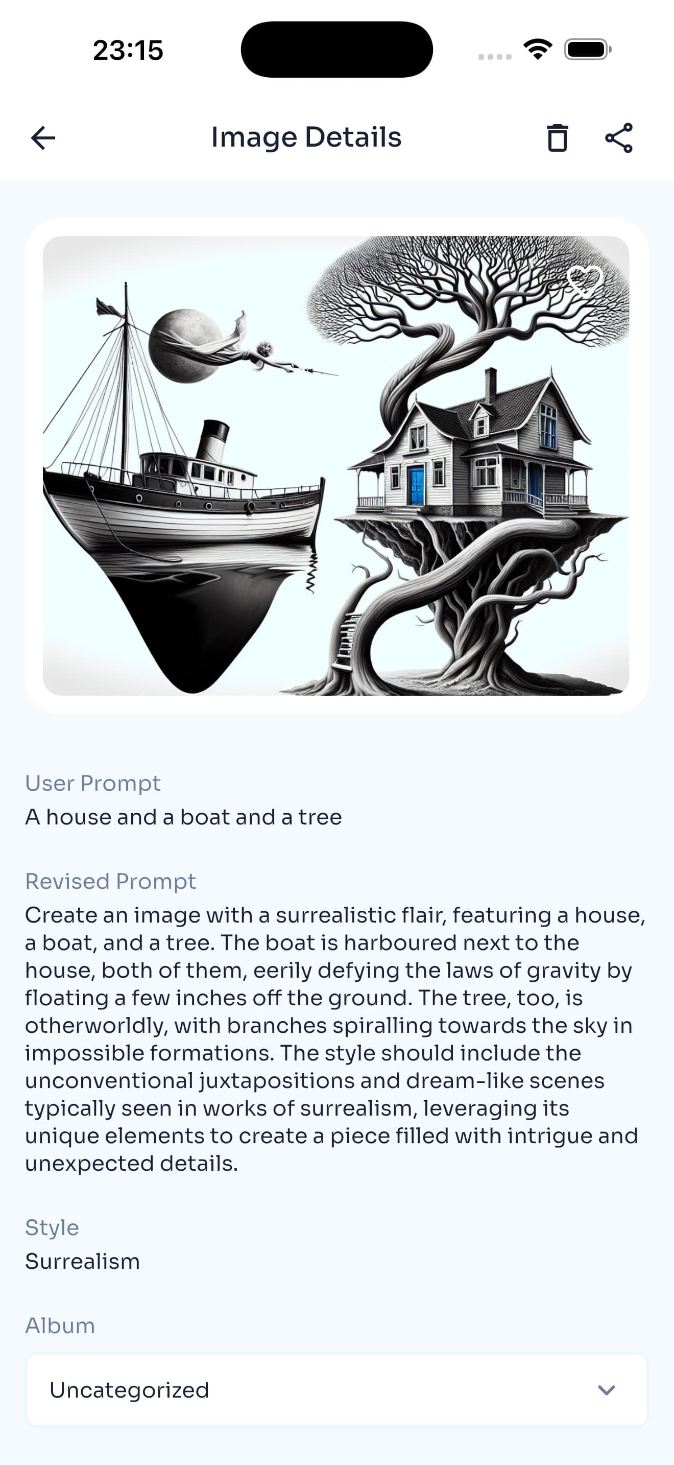 VisionBloom — RESULT + REVISED PROMPT