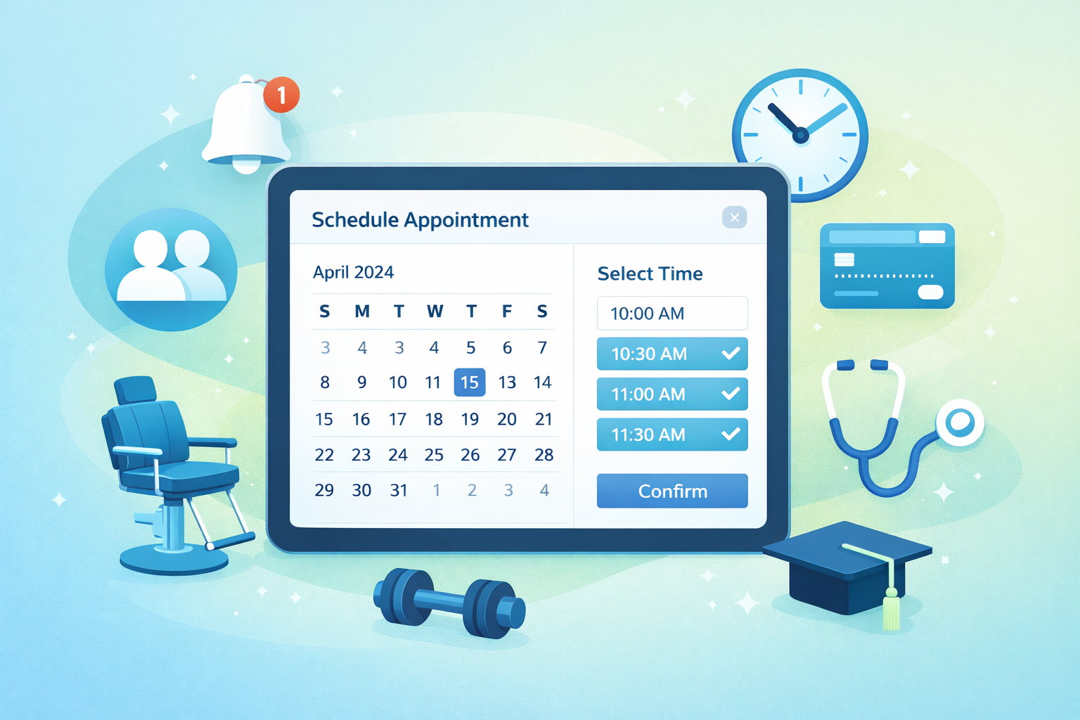 Building Booking & Scheduling Apps with Flutter
